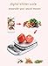 Vovoly Digital Kitchen Scale Multifunction Food Scale 22lb 10kg Silver Stainless Steel