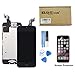 ibaye Screen Replacement Compatible iPhone 5C LCD Display Touch Digitizer Glass Lens Assembly Camera and Home Button Repair with Tools