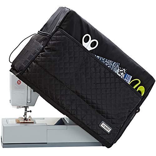 Universal Protective Quilted Dust Cover with Storage Pockets Sewing