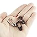 SWATOM Small Mini Carabiner Clip Tiny Spring Snap Hook Keychains Micro Carabiners for Paracord EDC Alloy Key Rings Outdoor Hiking Fishing Camping Backpack Accessories