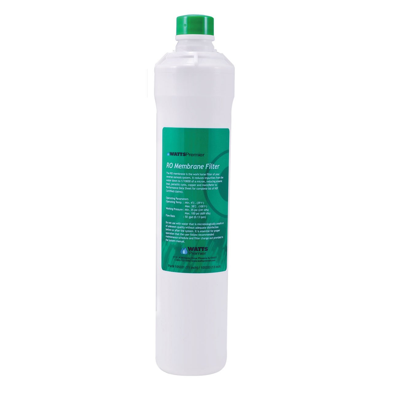 ORIGINAL Watts Premier (105331) RO PURE (RO-4) MEMBRANE