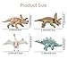 Mini Dinosaurs Figures, Detailed Textures 2-3 Dinosaur Figurines Cake Topper Toy Set