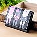 Hot Sale! Women Wallet,Canserin Women's Cat Pattern Coin Purse Short Wallet Card Holders Handbag (Black)