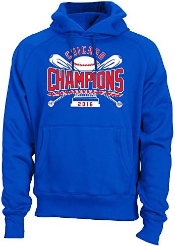 Chicago Baseball Fans Champions Men's Hoodie Sweatshirt (S)