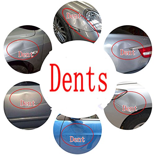 Super PDR DIY Car Auto Body Dent Removal Repair Tools Kits Car Scratch Remover Pen Dent Board Slide Hammer Working Gloves Glue Puller Sets Black Tool Box