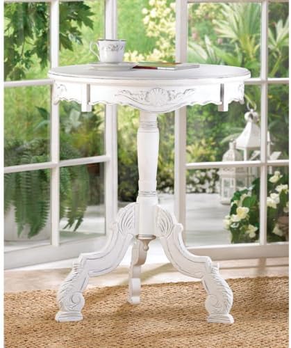 Shabby Chic White Wood End,Side Table,Night Stand,Kids Furniture