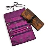 Jewelry Roll Clutch Large - Silk Jacquard