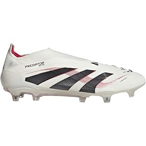 adidas Elite Laceless Firm Ground Soccer Cleats - Off White - Size 9 M