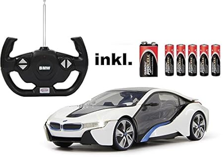 RC BMW I8 - Maßstab: 1:14 - LED-Licht - ferngesteuert, inkl. allen Batterien - RTR - LIZENZ-NACHBAU