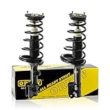 OREDY Rear Pair Complete Shocks Struts Coil Spring Assembly Kit Compatible with 2005 2006 2007 2008 2009 2010 Sportage 2005 2006 2007 2008 2009 Tucson #172221 172222 15511 15512