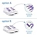 Xpand No Tie Shoelaces System with Elastic Laces - One Size Fits All Adult and Kids Shoes