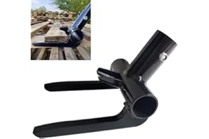 JINHAN Pallet Buster Head Only, Heavy Duty Steel Tool for Wooden Pallet Removal, Industrial Breaker with Nail Puller for Removing or Tearing Down Woods, Black