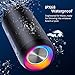 Wireless Speaker Bluetooth, COOCHEER 24W Bluetooth Portable Speaker with Party Light, IP68 Waterproof Portable Wireless Speakers for Outdoor, TWS, 20+Hour Playtime, Built-in mic,Dustproofthumb 3