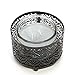 Hosley's Wave Cut Candle Sleeve, Jar Candle Holder 3.55