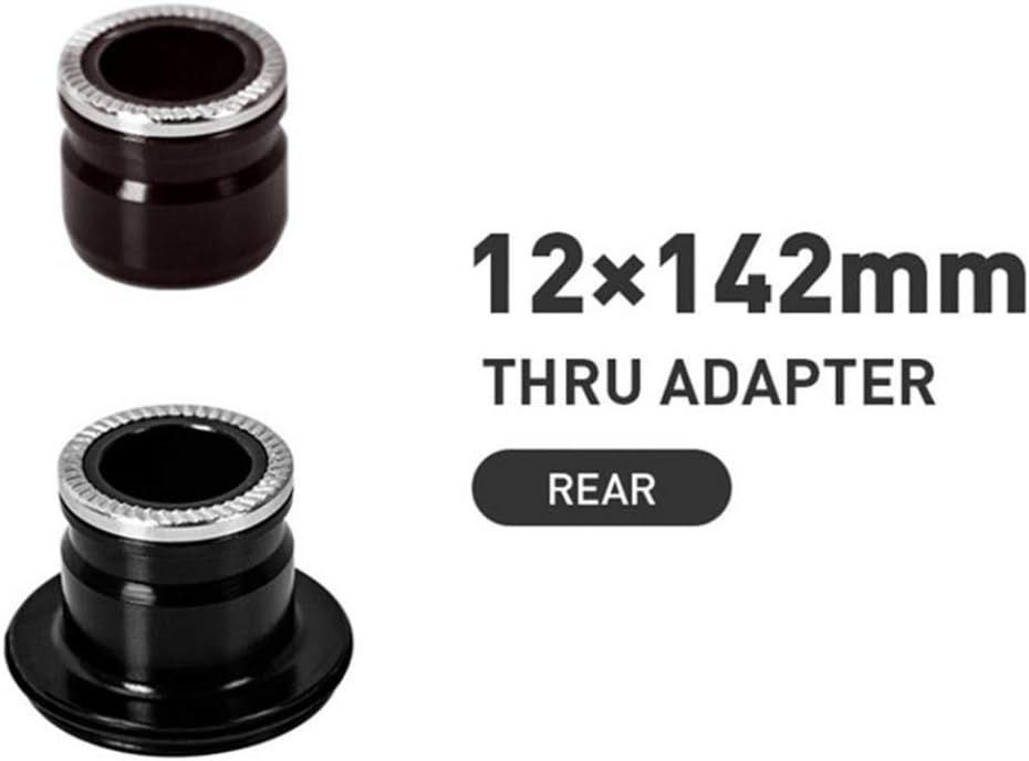 1 Pair MTB Bicycle QR Thru Front/Rear Hub Cap Converter for Koozer XM490 480 470 - Thru Rear