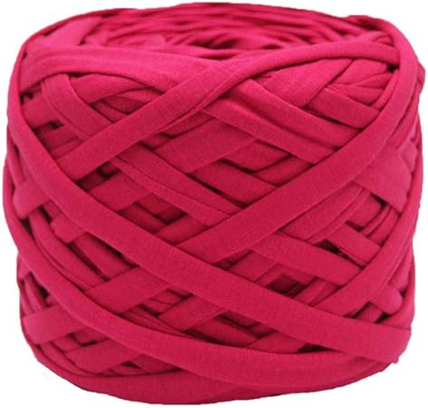 Hot Pink Cotton T-Shirt Yarn Zpagetti 