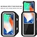 LOVPHONE iPhone 13 mini/ 12 mini/ 11 Pro/X/XS/Galaxy S10e Armband,Sport Running Exercise Gym Case with Key Holder & Card Slot,Fingerprint Sensor Access Supported and Sweat-Proof (Gray)