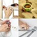 Silicone Wedding Band for Men Set of 3 Jewelry Rings - Anchor Design 9mm Prime Black, Blue & Camo