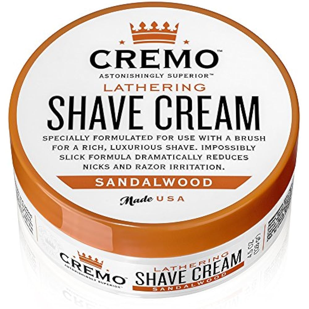 Lathering Shave Cream, Specially Formulated For Use With Brush