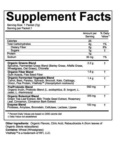 Dr.Colbert's Organic SupremefoodÂ® Twin Pack - One Fermented Green Supremefood Apple Cinnamon Flavored Veggie Blend, (30 Day Supply) + One Organic Red SupremefoodÂ® with Probiotics (30 Day Supply)
