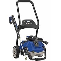 AR Blue Clean AR2N1 Electric Pressure Washer-2050 PSI, 1.4 GPM, 13 Amps Quick Connect Accessories, 2 in 1 Detachable Cart, On