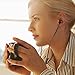 SoundPEATS in-Ear Earbud Headphones Noise Cancelling Earphones with Mic Smartphones (Dynamic Crystal Clear Sound, Metal Housing, Tangle Free Flat Cable, in-line Control) -Red