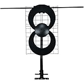 Antennas Direct ClearStream 2V Indoor Outdoor TV Antenna UHF VHF Multi-Directional, 60+ Mile Range, 4K 8K UHD, NEXTGEN TV – w