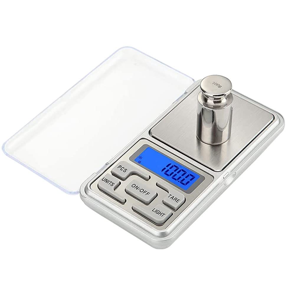 Precision Kitchen Scale, 500g / 0.1g Portable Digital Pocket Scale, Professional Precision Scale, Precision Pocket Scale, for Kitchen Jewellery, Drug, Tea, Yeast, Coffee and Others