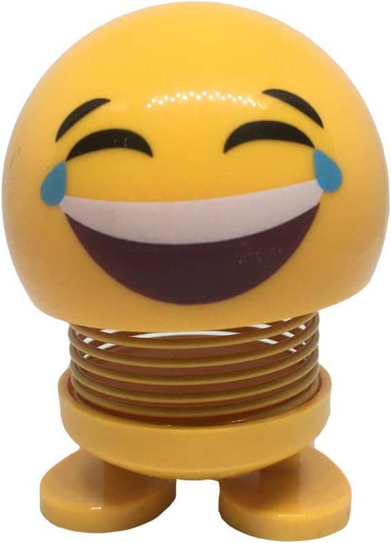 Smiley Face, Car Doll Can Be Used As Home Decorations, Car Decorations and Gifts
