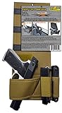 EXPLORER Tactical Gun Holster for Belt, Bed Mattress car auto Desk Home Office use for Gun 1911