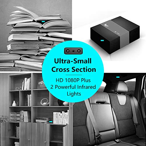 Rettru Smallest Camera, XD Mini Camera Video Recorder Camcorder with