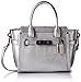 Coach Swagger 21 Women's Pebbled Leather Satchel, DK/Silver