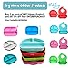 Silikong Suction Plate for Toddlers | BPA Free, 100% Food-Grade Silicone | Microwave, Dishwasher and Oven Safe | Stay Put Divided Baby Feeding Plates