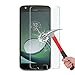 SUMOON Moto Z Play Droid Screen Protector [2 Pack]- [9H Hardness] [Crystal Clear] [Bubble Free] Tempered Glass Screen Protector for Motorola Moto Z Play Droid 5.5 Inch (2 Pack)