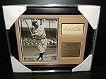 Signed Babe Ruth Picture - Cut Facsimile Reprint Framed 8x10 - Autographed MLB Photos
