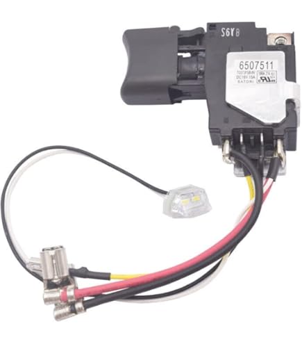 Replacement Spare Parts Switch for Makita XRJ04 DJR186 JR186D