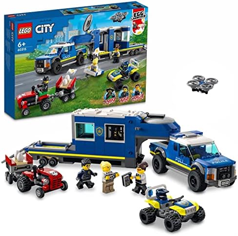 LEGO 60315 City Central Móvil de Policía