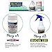 Mold Remediation Pro Clean Bundle with 2 Cans of Mold Bomb Fogger and 1 Quart of BioCide 100 Spray - Kills and Prevents Mold and Mildew
