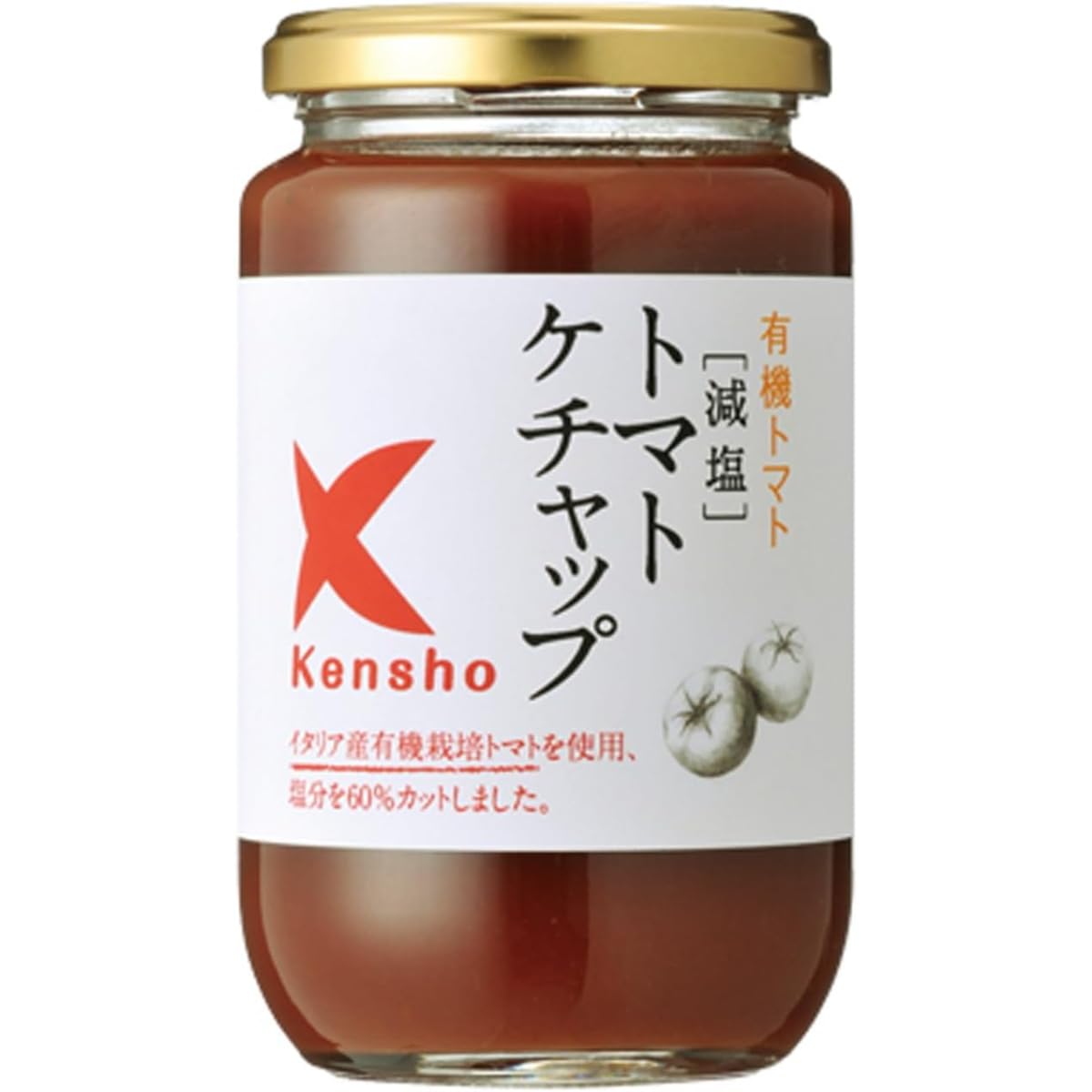 ケンシヨー 減塩トマトケチャップ 380g商品画像