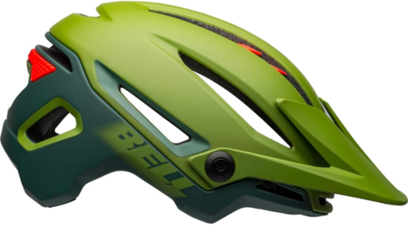 green mountain bike helmet