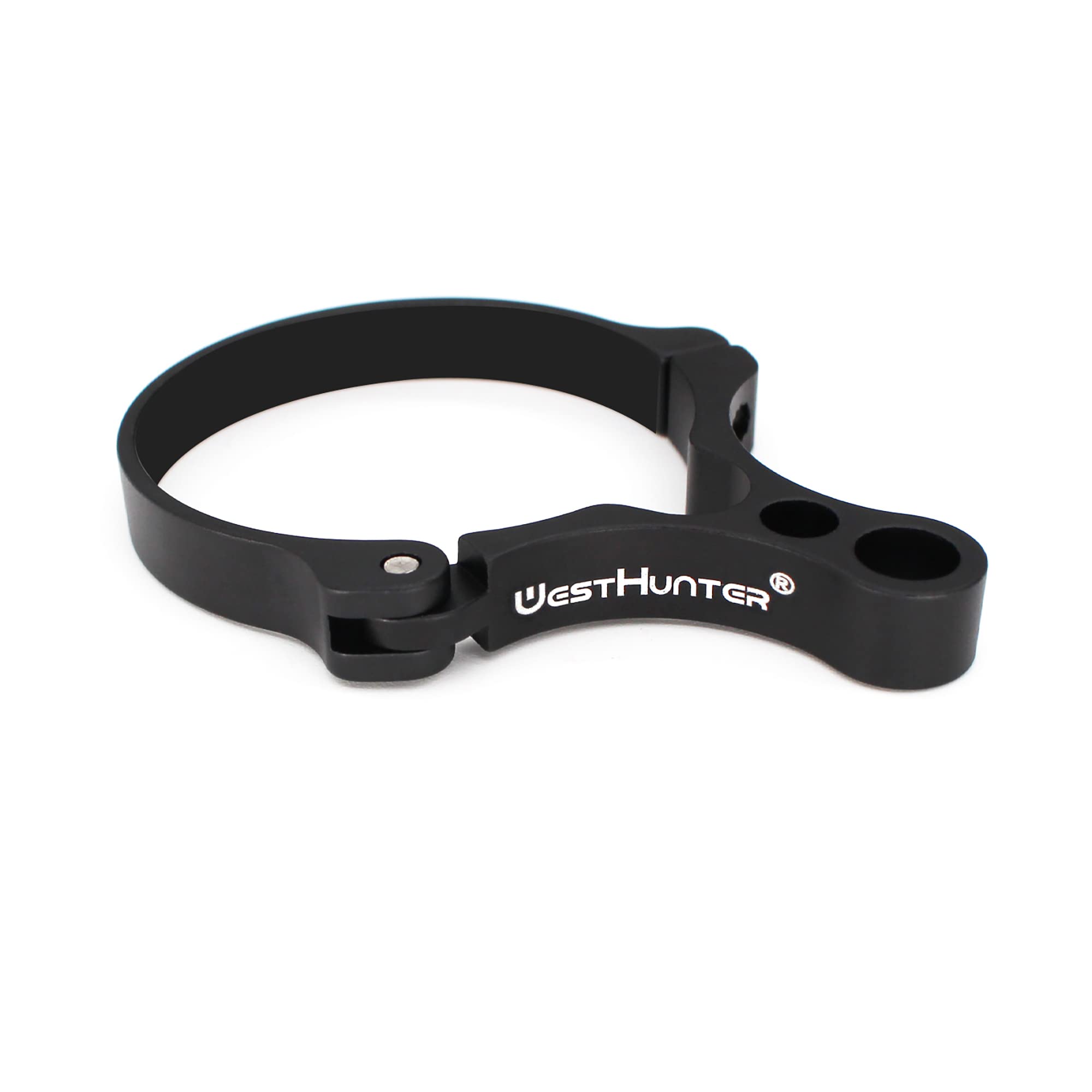 WestHunter Optics 46 mm Riflescope Switchview Throw Levers | with Notch, Black