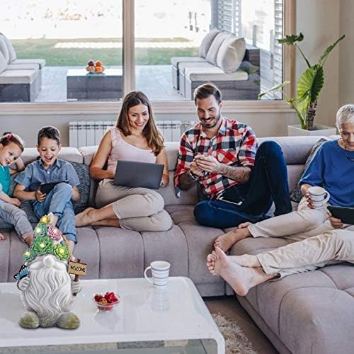 Solar dwarf statue garden lights priced at $7.99.