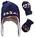 N'Ice Caps Little Boys and Baby Sherpa Lined Fleece Embroidered Hat Mitten Set