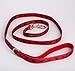 EcoBark Dog Leash - Soft & Reflective Comfort Training Leashes with Padded Handle - Strong Durable Heavy Duty - Training and Pulling for Small, Medium or Large Dogs (Red)
