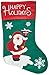 Prextex Extra Large 17” 3D Plush Christmas Stockings Felt Christmas Stocking