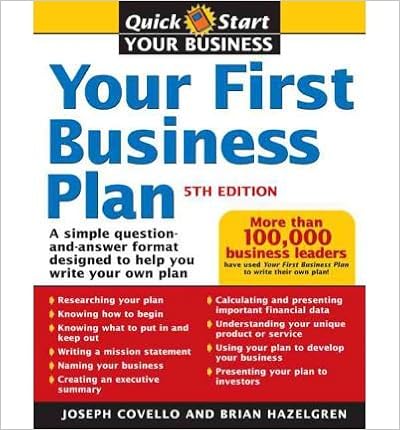 (Your First Business Plan) By Joseph A. Covello (Author) Paperback on (Oct , 2005), by Joseph A. Covello