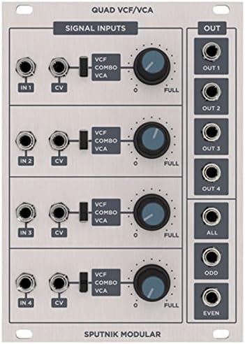Sputnik Modular Quad VCF/VCA Eurorack Module