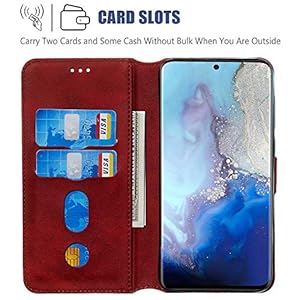 HAOYE Cover per Oppo A91/F15 2020 Cover a Portafoglio, Custodia Chiusura Magnetica Flip Case Stile con Supporto di Stand… - immagine 4