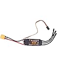 RC Brushless ESC, 40A Brushless ESC Speed Controller 5V/3A BEC Output for RC Drone Airplanes Accessory