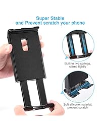 Paitree 3 in 1 Car Phone Mount for Dashboard Air Vent Windshield Super Strong Suction Cell Phone Holder for Car 360°Rotation Car Phone Holder for iPhone Xs Max XS XR X 8 7 7P Galaxy S10+ S10e S10 S9